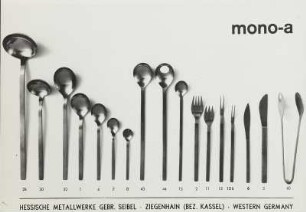 Bestecksatz Serie „mono-a“