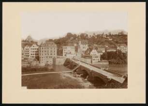 PA 6045, Alte Neckarbrücke, Neckartor, Österberg. Foto Sinner (Ende 19. Jh.)