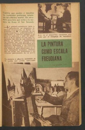 La pintura como escala freudiana
