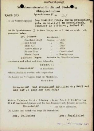 Neuscheler, Eugen