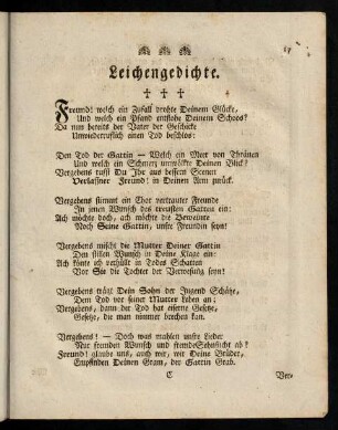 17-36, Leichengedichte.