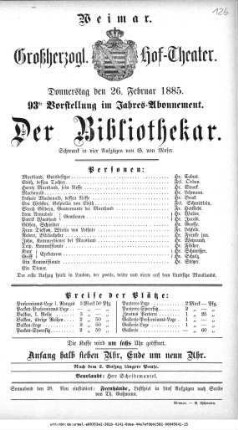 Der Bibliothekar