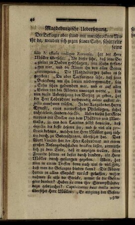 Magdeburgische Uebersetzung.