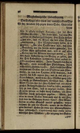 Magdeburgische Uebersetzung.