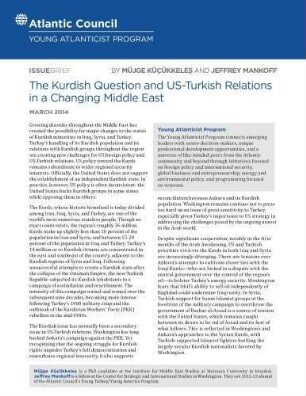 The Kurdish question and US-Turkish relations in a changing Middle East