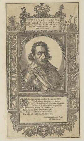 Bildnis des Henricvs Ivlivs Brvnsvicensis