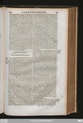 Sectio XVI. De remotione Ministrorum.