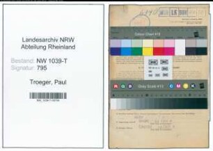 Entnazifizierung Paul Troeger , geb. 01.01.1896 (Radiotechniker)