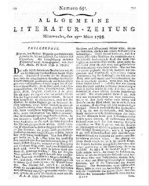Gn¯othi sautón oder Magazin zur Erfahrungsseelenkunde als ein Lesebuch für Gelehrte und Ungelehrte / hrsg. von Carl Philipp Moritz. - Berlin : Mylius Bd. 4. 1786