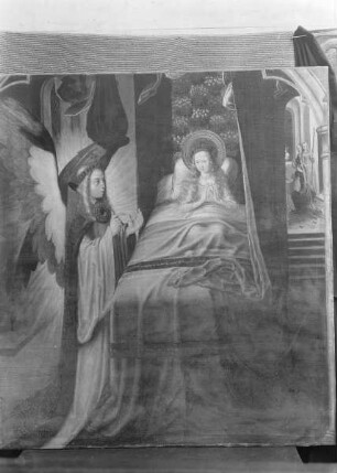 Der Engel erscheint der Heiligen Ursula