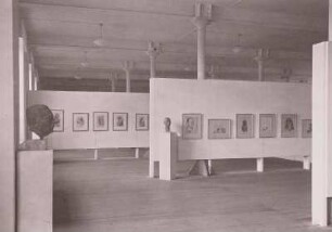 Raumaufnahmen der 2. Deutschen Kunstausstellung August/Oktober 1949