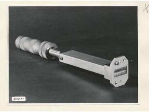 3 cm Bauelement Reaktor RTR1-1 vorn, Foto 1956