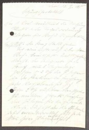 Sitzungsprotokolle des Soldatenrats des II. Bataillons des Grenadier-Regiments Nr. 119