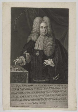 Bildnis des Dan. Er. de Huldenberg