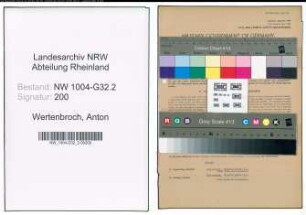 Entnazifizierung Anton Wertenbroch , geb. 08.02.1895 (Steuerhelfer)