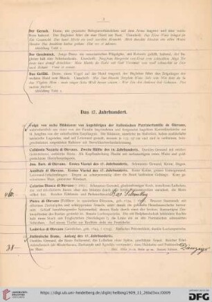 Das 17. Jahrhundert (Nr. 21-91)