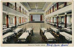 Concordia-Festsäle Leipzig : Gohliser Str. 30
