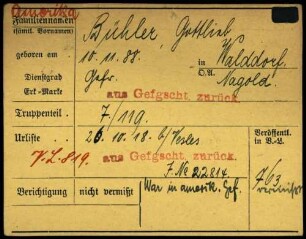 Bühler, Gottlieb - Leonhard