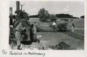 Torfgewinnung in Mecklenburg