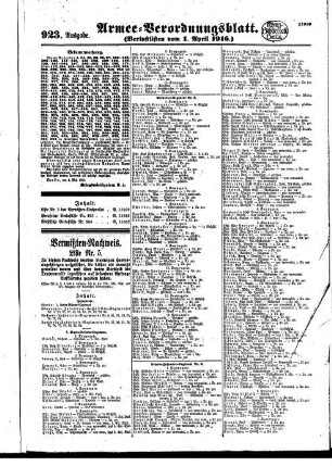 923. Ausgabe.Samstag, 1. April 1916