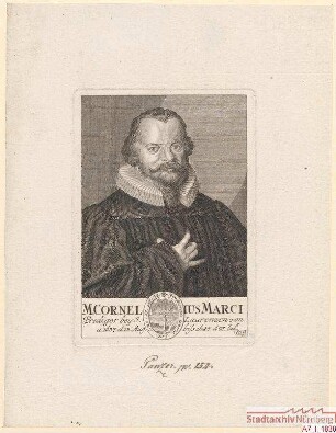 Cornelius Marci, Pfarrer bei St. Lorenz