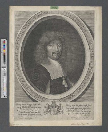 Christophorus De Gabell : Randzeholmii Dominus, Regiæ Maiestatis Daniæ Et Norvegiæ Vicarus Hafniæ