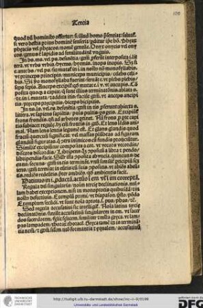 Regula dativi singularis nominum tertie declinationis nullam habet exceptionem, nisi in monoptotis quibusdam et in nominibus defectivis.