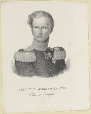 Bildnis des Friedrich Wilhelm Ludwig von Preußen