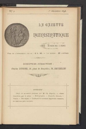 N° 3. 1er Décembre 1896