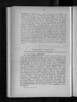 Sitzung am 25. Januar 1916