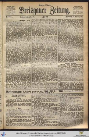 07.02.1897 (Erstes Blatt)