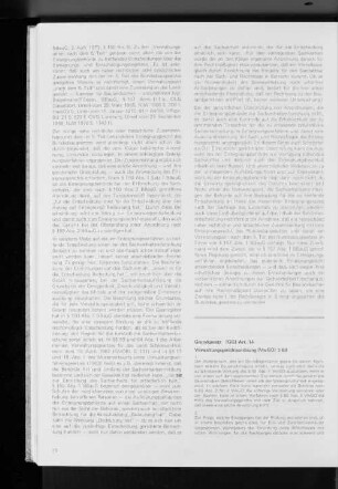 Grundgesetz (GG) Art. 14 Verwaltungsgerichtsordnung (VwGO) § 80