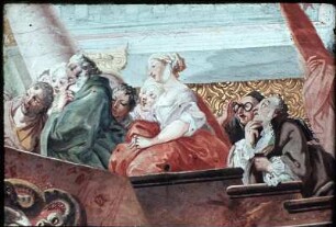 Prozession des Heiligen als Bischof von Magdeburg und Verdammung der Lehren des Häretikers Tanchelm