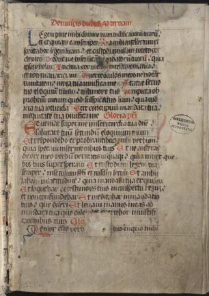 Zisterzienser-Graduale - BSB Clm 23056