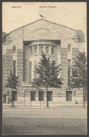 Ansichtskarte Hebbel-Theater, Stresemannstraße