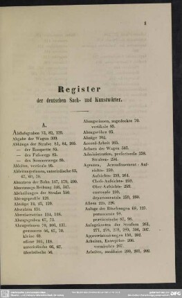 Register der deutschen Sach- und Kunstwörter