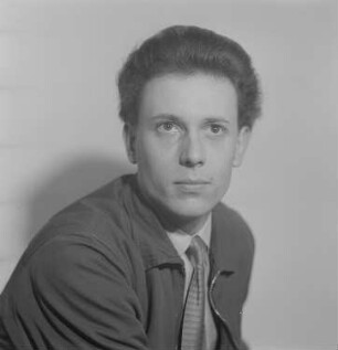 Porträt des Schauspielers Wolfgang Hübner : Porträt von Wolfgang Hübner