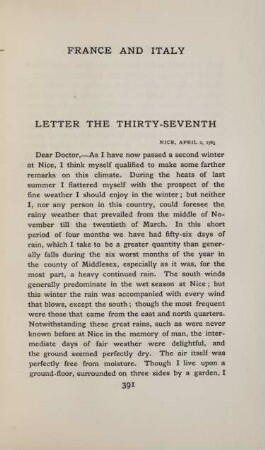 Letter the thirthy-seventh