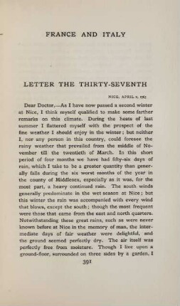 Letter the thirthy-seventh