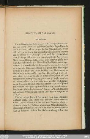 Ägypten Im Aufbruch