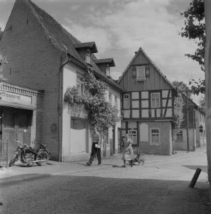 Leutenberg (Kreis Saalfeld). Straßenbild