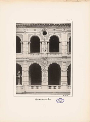Appellationsgericht, Köln: Treppenhalle