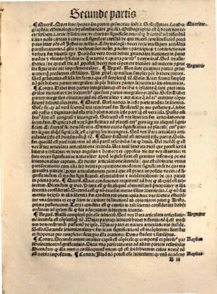 ... pars doctrinalis Alexandri cum sententijs : notabilibus et vocabuloru[m] lucida expositione: no[n]nullis annexis argumentis cum eoru[n]dem replicis: ad nouellor[um] in gra[m]matica incipientu[m] profectum ..., 2
