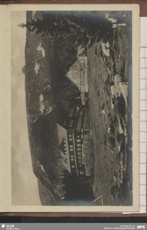 Riesengebirge, Schlingelbaude 1067 m.ü.M.
