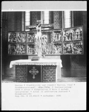Altar in geöffnetem Zustand