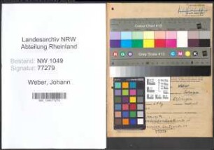 Entnazifizierung Johann Weber , geb. 21.08.1893 (Lehrer)