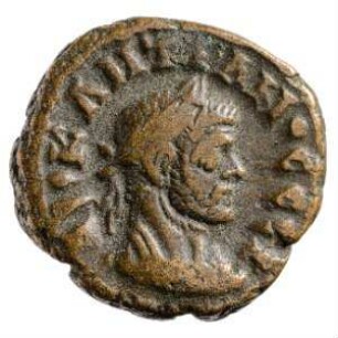 Münze, Tetradrachme, 291 / 292 n. Chr.