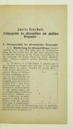 Zweite Lehrstufe. Anfangsgründe der Astronomischen und physischen Geographie