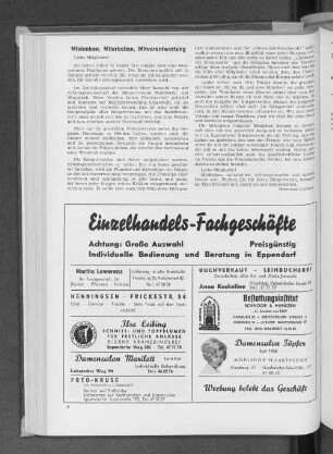 Mitdenken, Mitarbeiten, Mitverantwortung