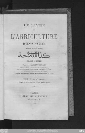 2,2: Le livre de l'agriculture